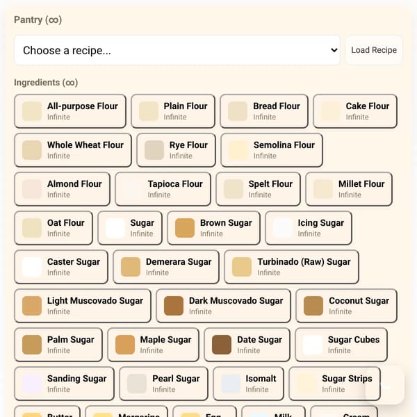Baking Sandbox