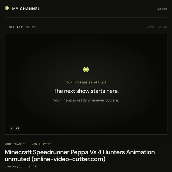 Open Signal (Plexi TV)