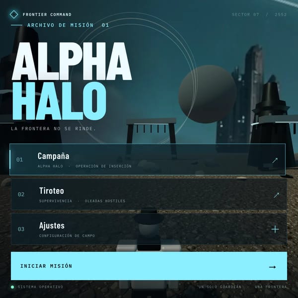 Alpha Halo