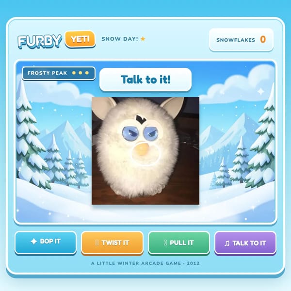 Furby Yeti