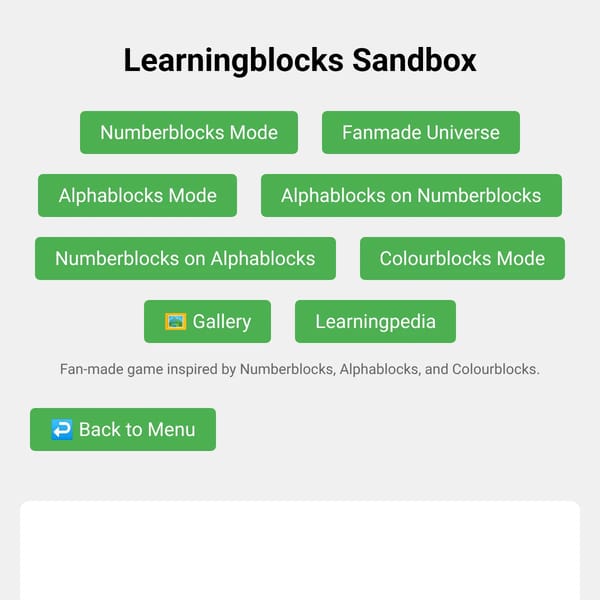 Learningblocks Sandbox