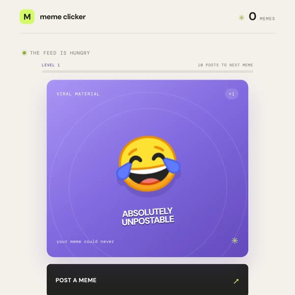 Meme clicker