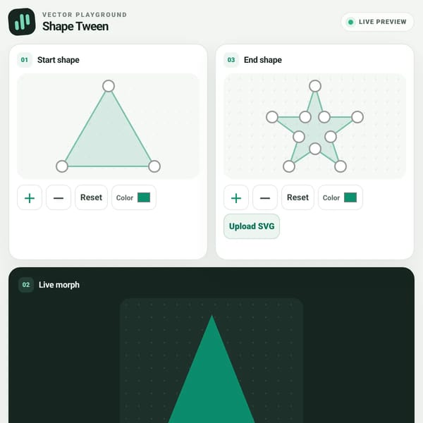 Shape Tween Animator (REVAMPED AND MORE FEATURES)