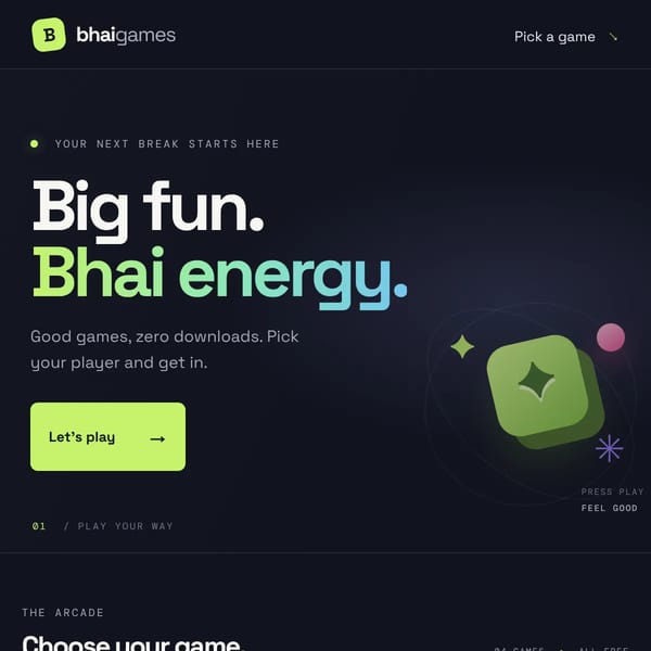Bhai Games
