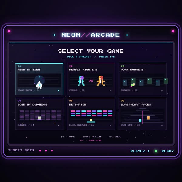 Neon Arcade - Toni