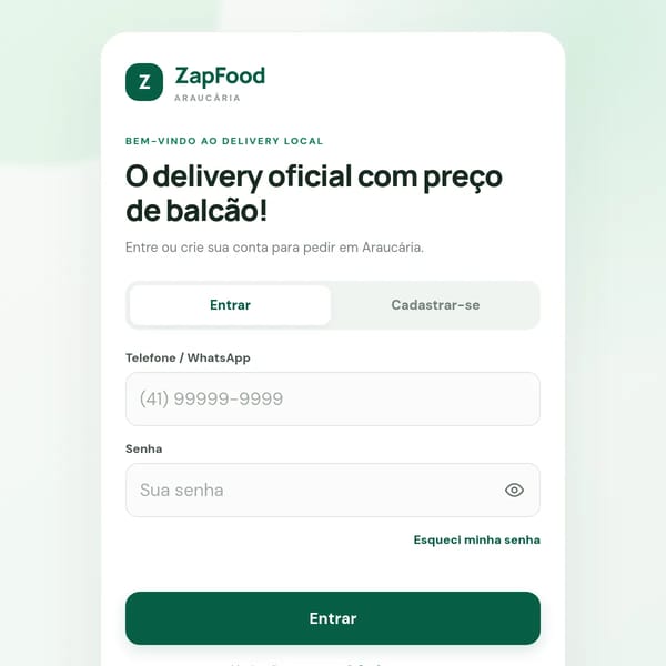 ZapFood Araucária