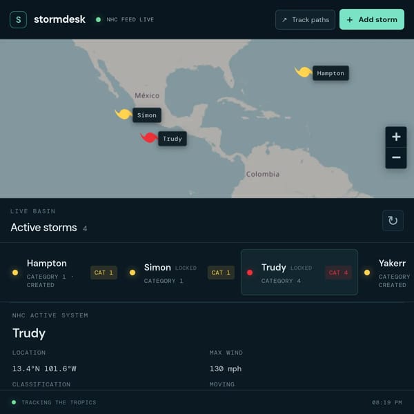 Stormdesk