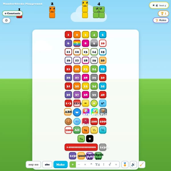 Numberblocks Playground