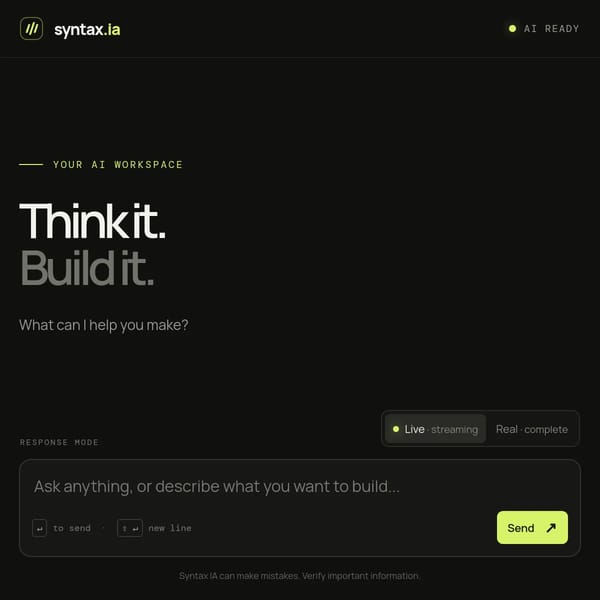 Syntax IA