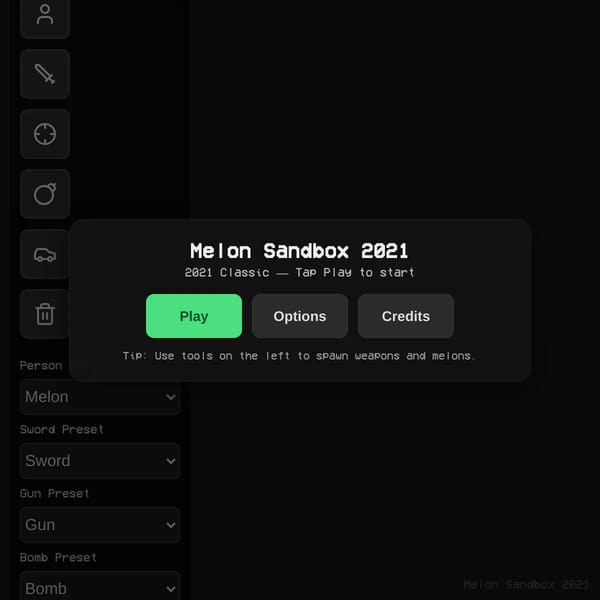 Melon Sandbox 2021 (Fruit and Electronic Person!)