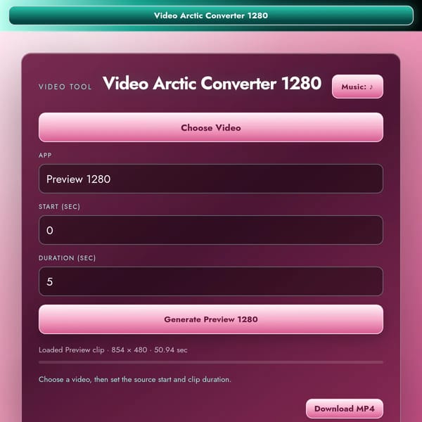 Video Arctic Converter 1280