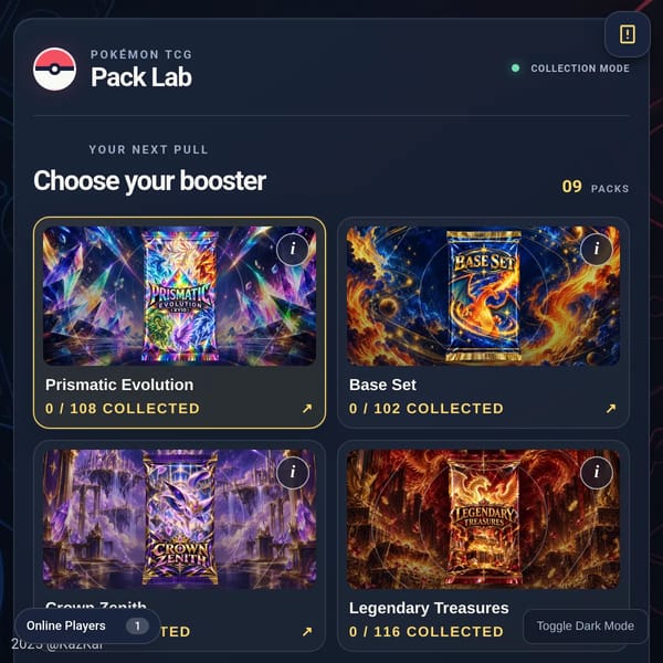 Pokémon TCG Pack Opener V1.7 (Journey Together)