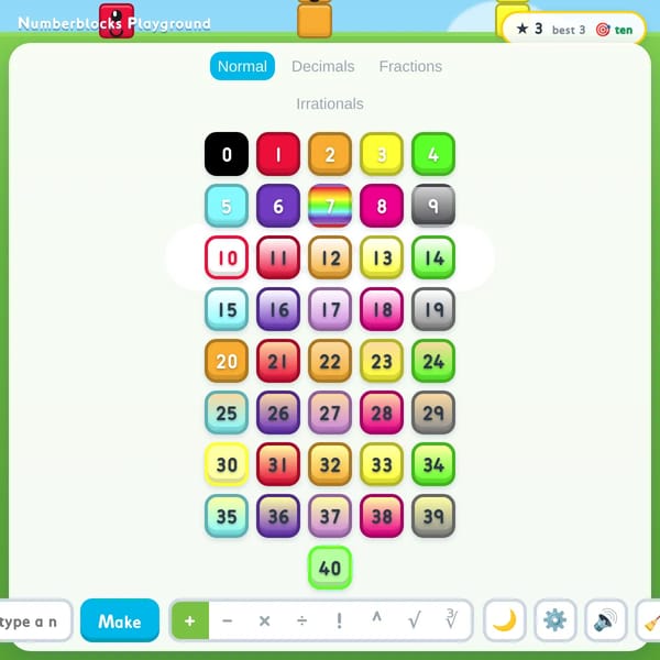 Numberblocks Playground