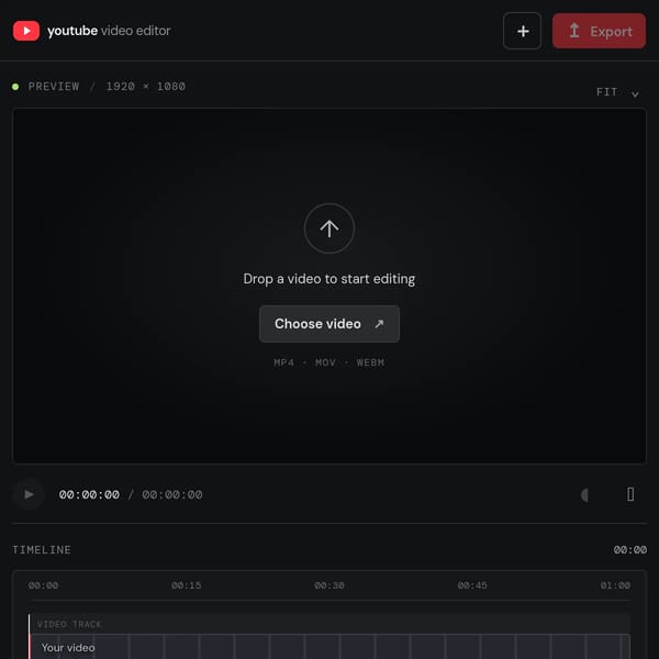 YouTube Video Editor but better