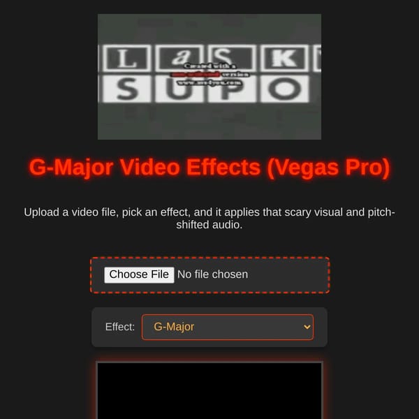 G-Major Effects