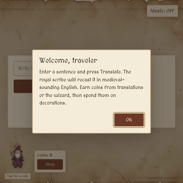 posh english translator