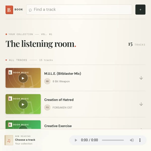Book but music