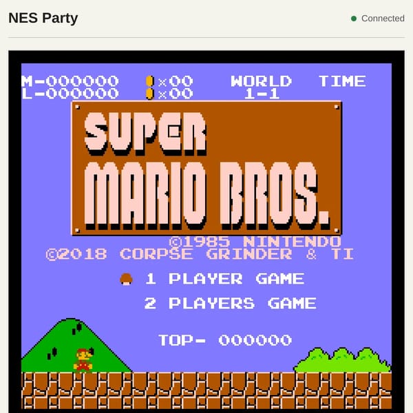 NES Party (play with your friends!!!)
