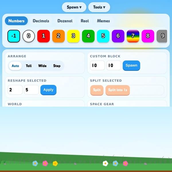Numberblocks Playground