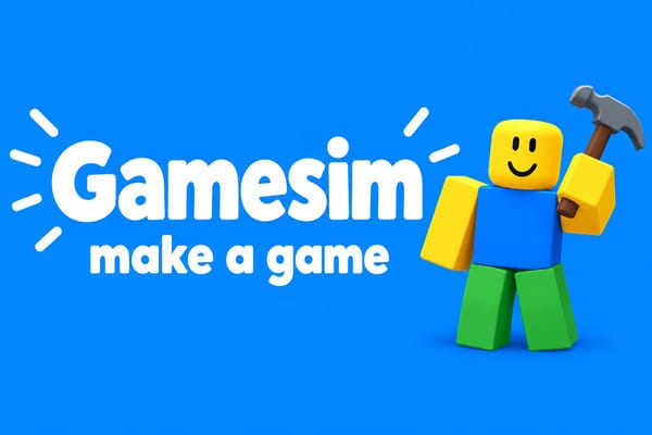 Gamesim - Make a game
