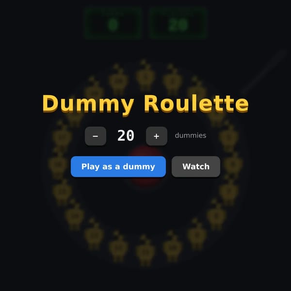 Dummy Roulette