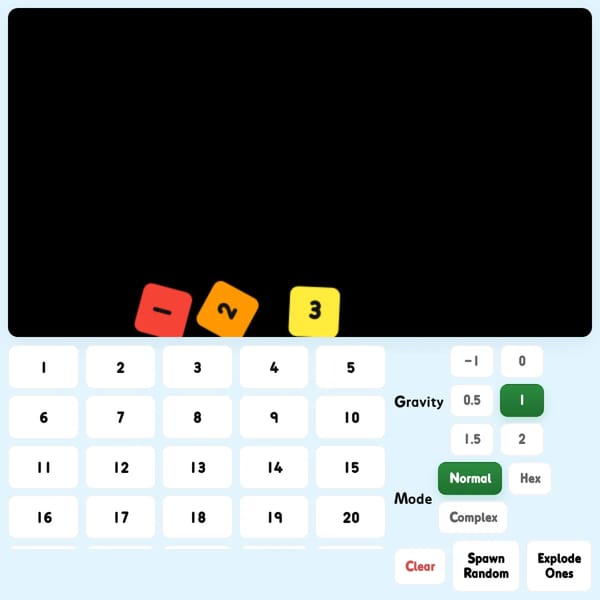Number Blocks Sandbox V6