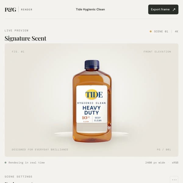P&G Render
