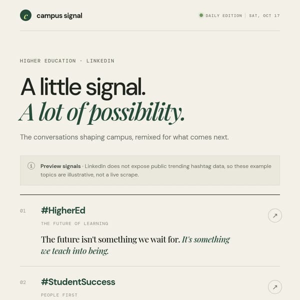 Campus Signal