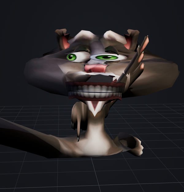 Create talking tom 1999 glitches