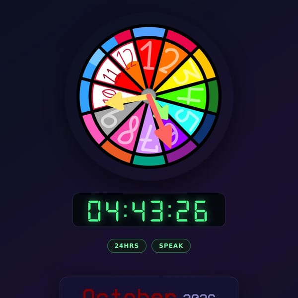 Clock & Calendar