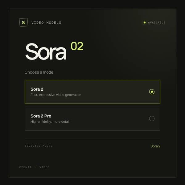 Sora Models