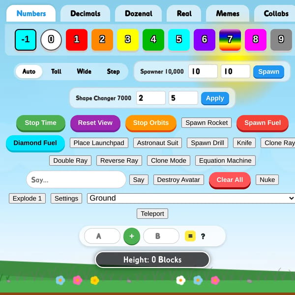 Numberblocks Playground