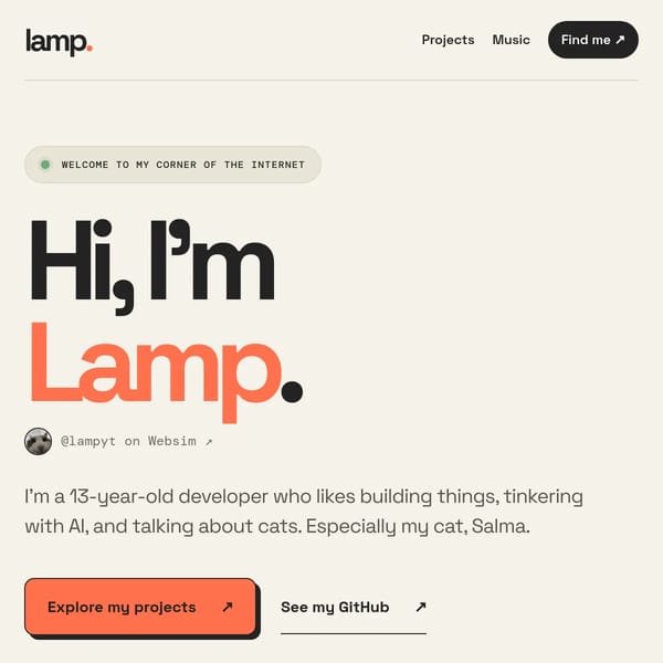 Lamp - Portfolio