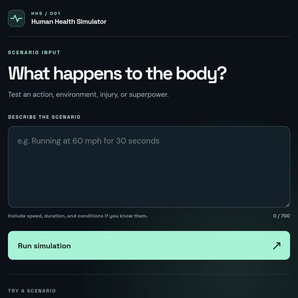Human Health Simulator