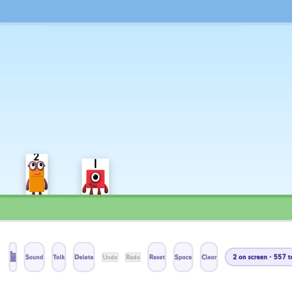 Numberblocks SUPER sandbox