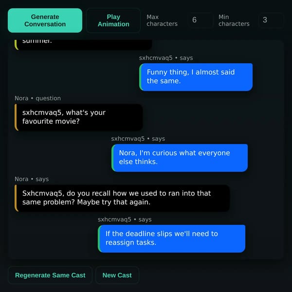 Conversation Generator