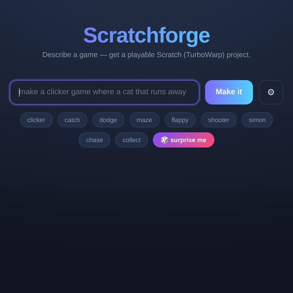 Scratchforge
