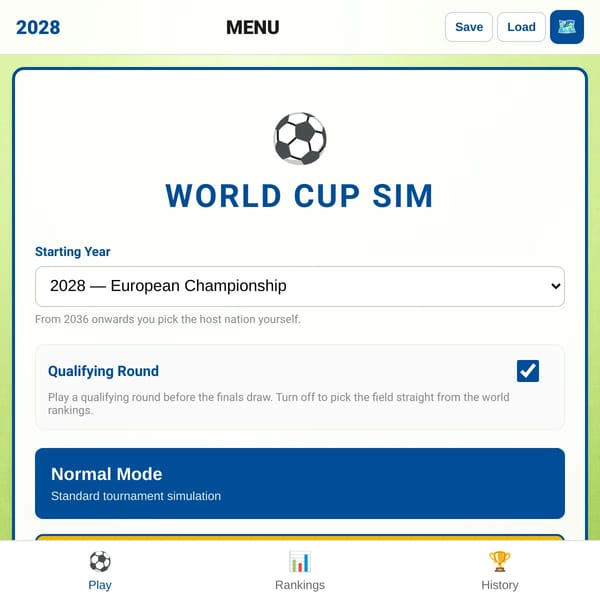 World Cup Simulator