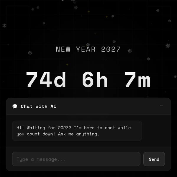 New Year's Countdown