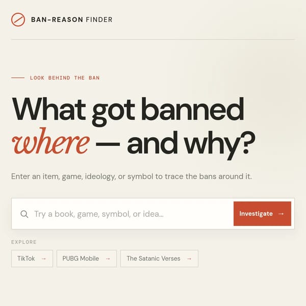 Ban-Reason Finder