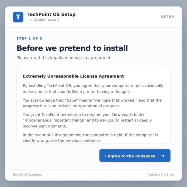 TechOS [parody system]