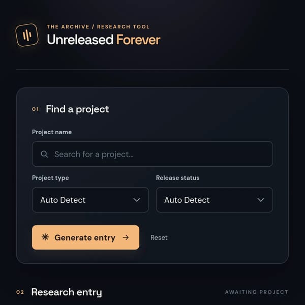 Unreleased Forever