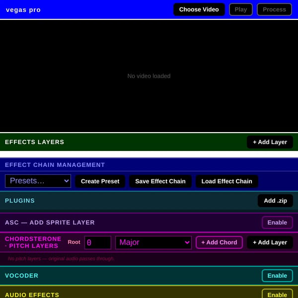 vegas pro