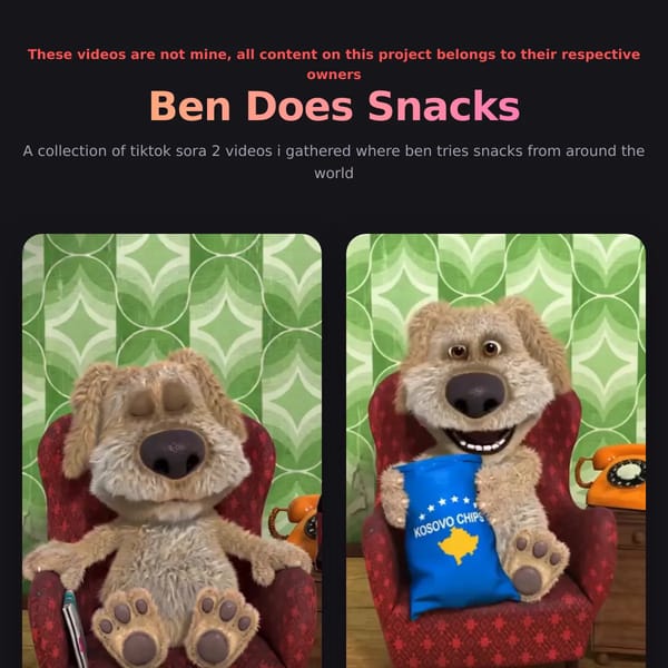 Ben Does Snacks