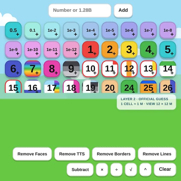 Numberblocks