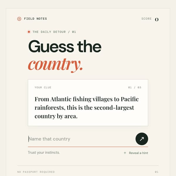 Country Guess