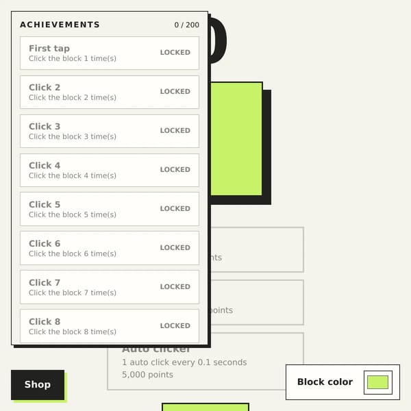 Click Block