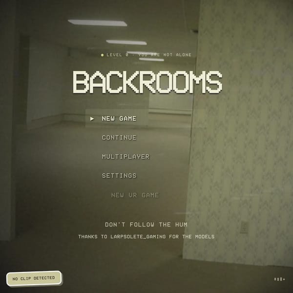 backrooms (THANKS TO LARPSOLETE_GAMING FOR THE MODELS)