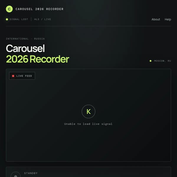 The your exported MP4 IPTV "Carousel International" (2026)