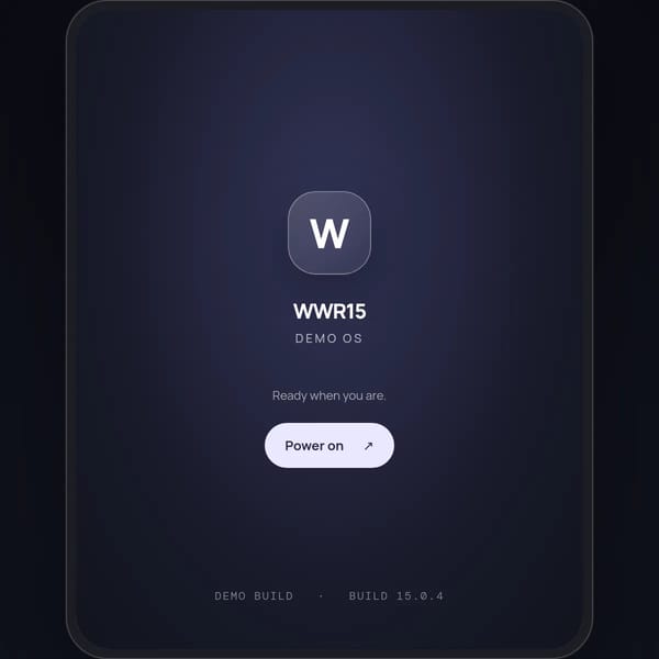 WWR15Demo OS